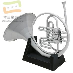 Musical Instrument Diy - Alat Musik Terompet Model Kertas 3D
