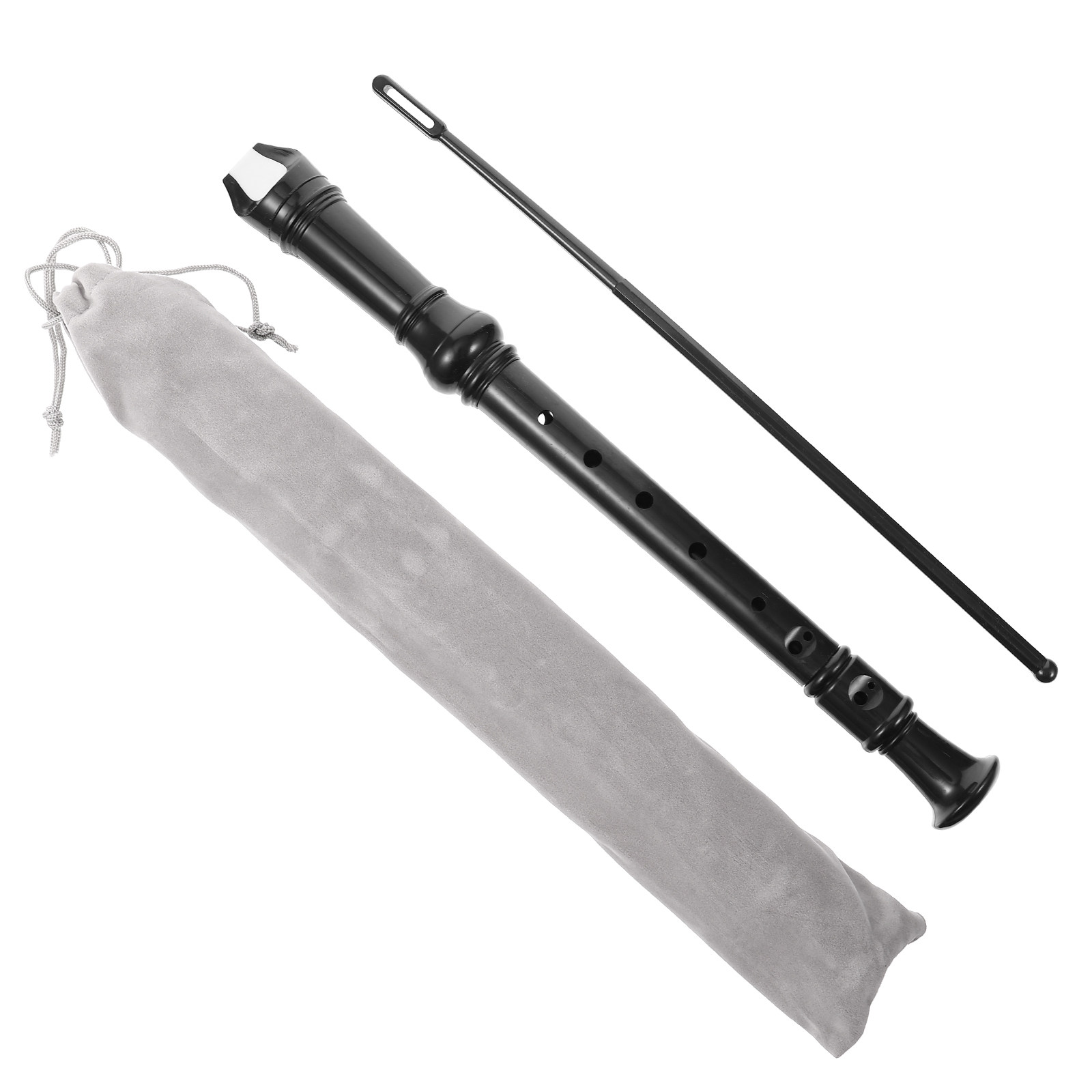 Musical Instrument A Recorder - 1Set Alat Musik Klarinet 8 Lubang