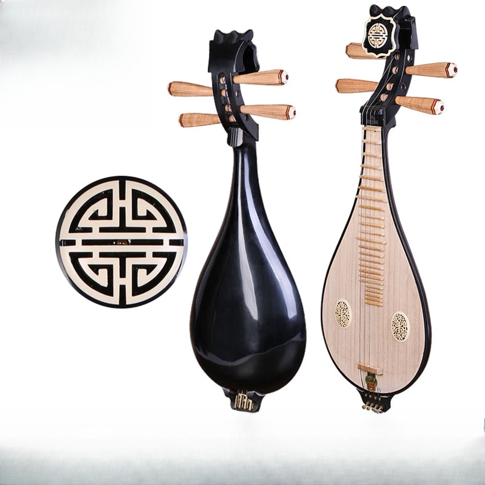 Musical Instrument With A - 654 Liuqin (Tu Pipa) Kayu Catalpa