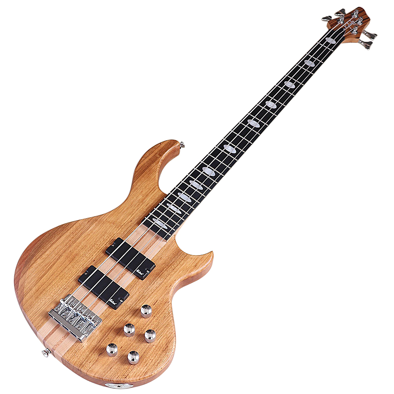 Bass Guitar Fretless - Gitar Bass Elektrik Aktif 4 Senar