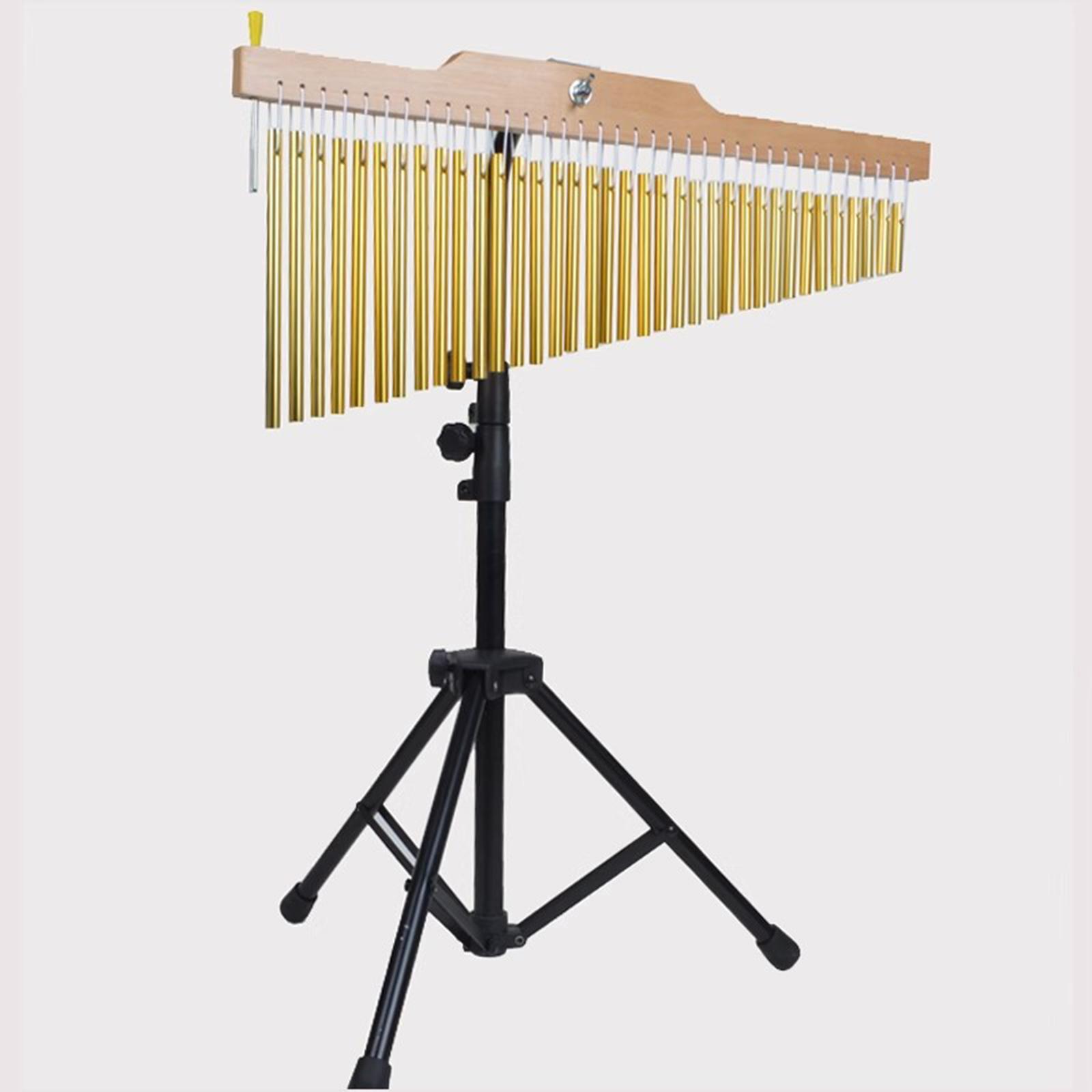 Musical Instrument Chimes - Penyangga Lonceng Bar Tripod Lipat Stabil