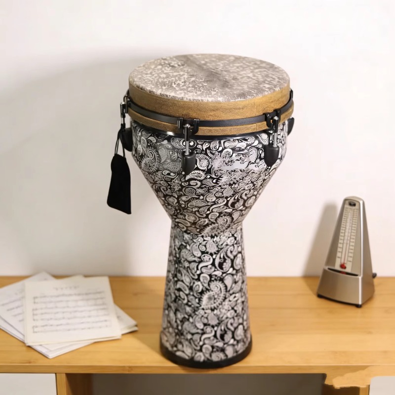 Djembe Hand Drum - Drum Perkusi Tangan Kayu Ramah Lingkungan