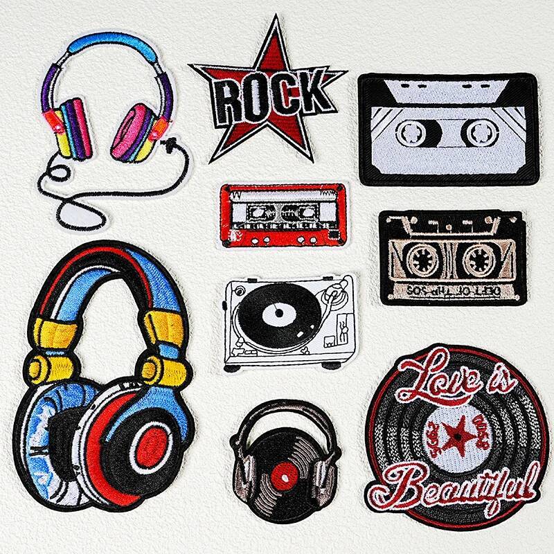 Musical Instrument Painting - Fashion gitar, instrumen Fashion besi Pada