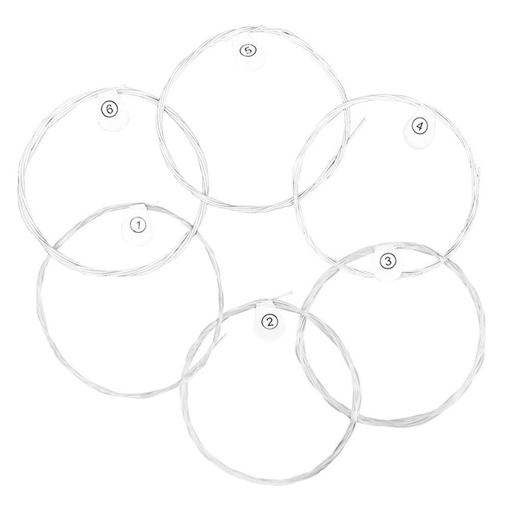 Classical Guitar Nylon - 1Set Senar Gitar Nilon Berlapis Perak