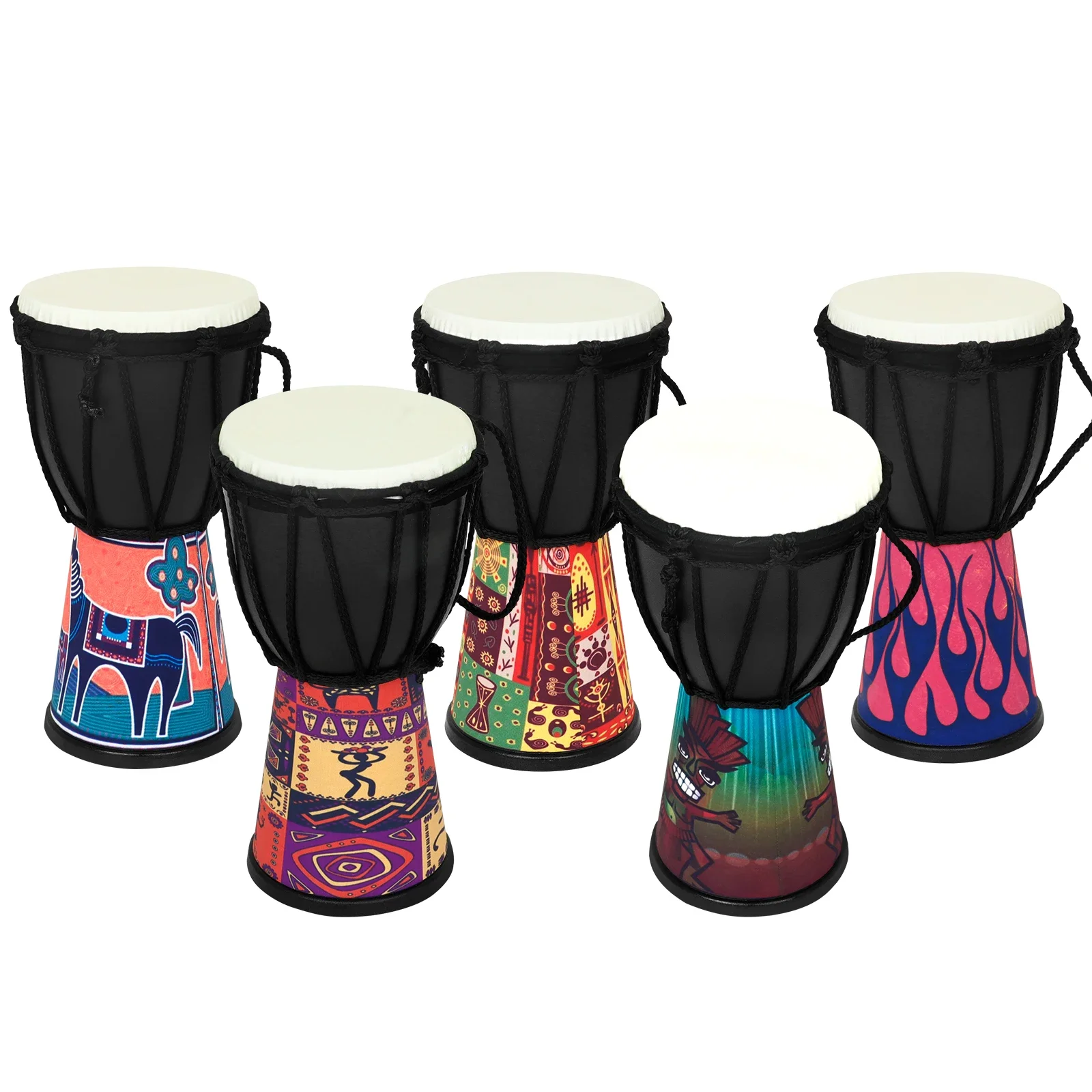 Drum Afrika 4 Inci Buatan Tang - Djembe Hand Drum ulasan dan harga