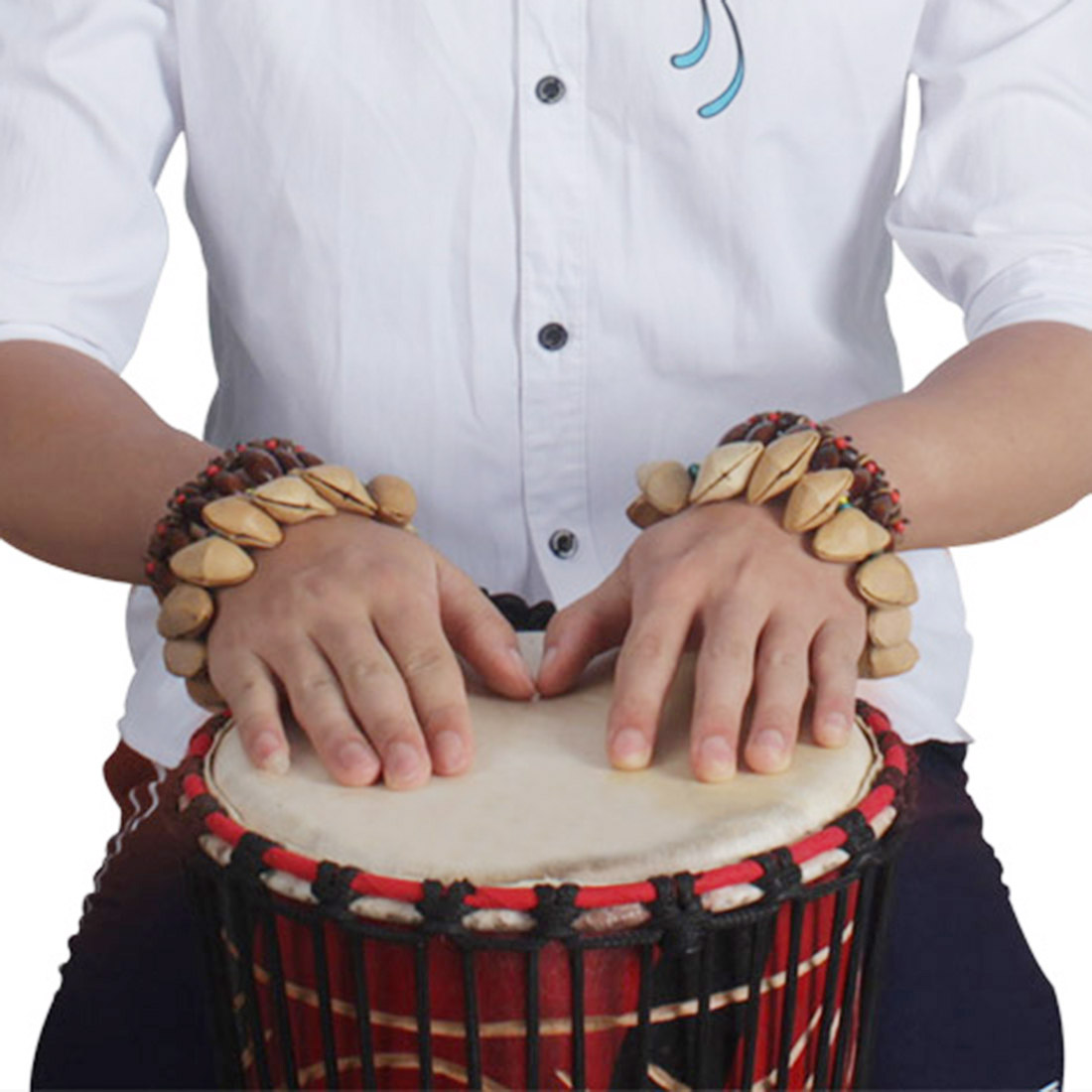 IRIN Gelang Lonceng Tangan Can - Djembe Hand Drum ulasan dan harga
