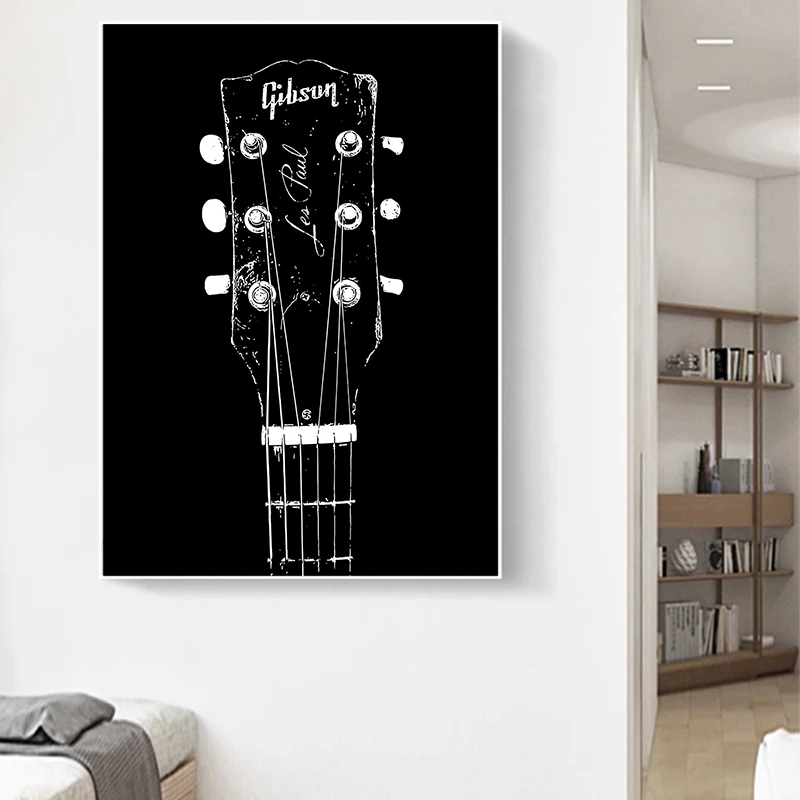 Alat Musik Gitar Listrik Poste - Musical Instrument Painting ulasan dan harga