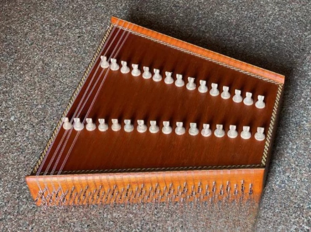 Diimpor dari India, dulcimer I - Musical Instrument From India ulasan dan harga