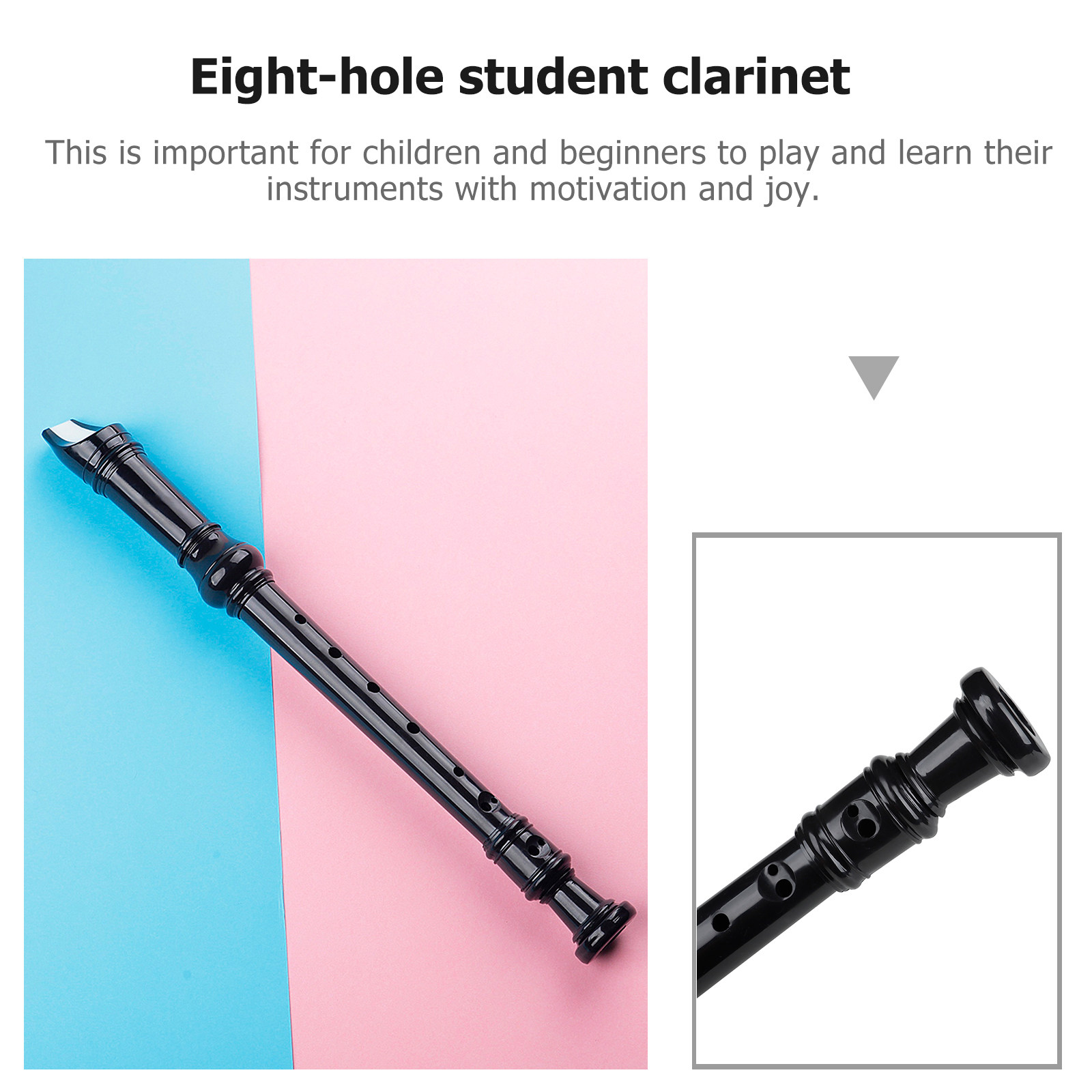 1Set Alat Musik Klarinet 8 Lub - Musical Instrument A Recorder ulasan dan harga