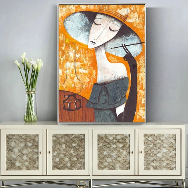 Abstrak Picasso Karya Seni Pri - Musical Instrument Images ulasan dan harga
