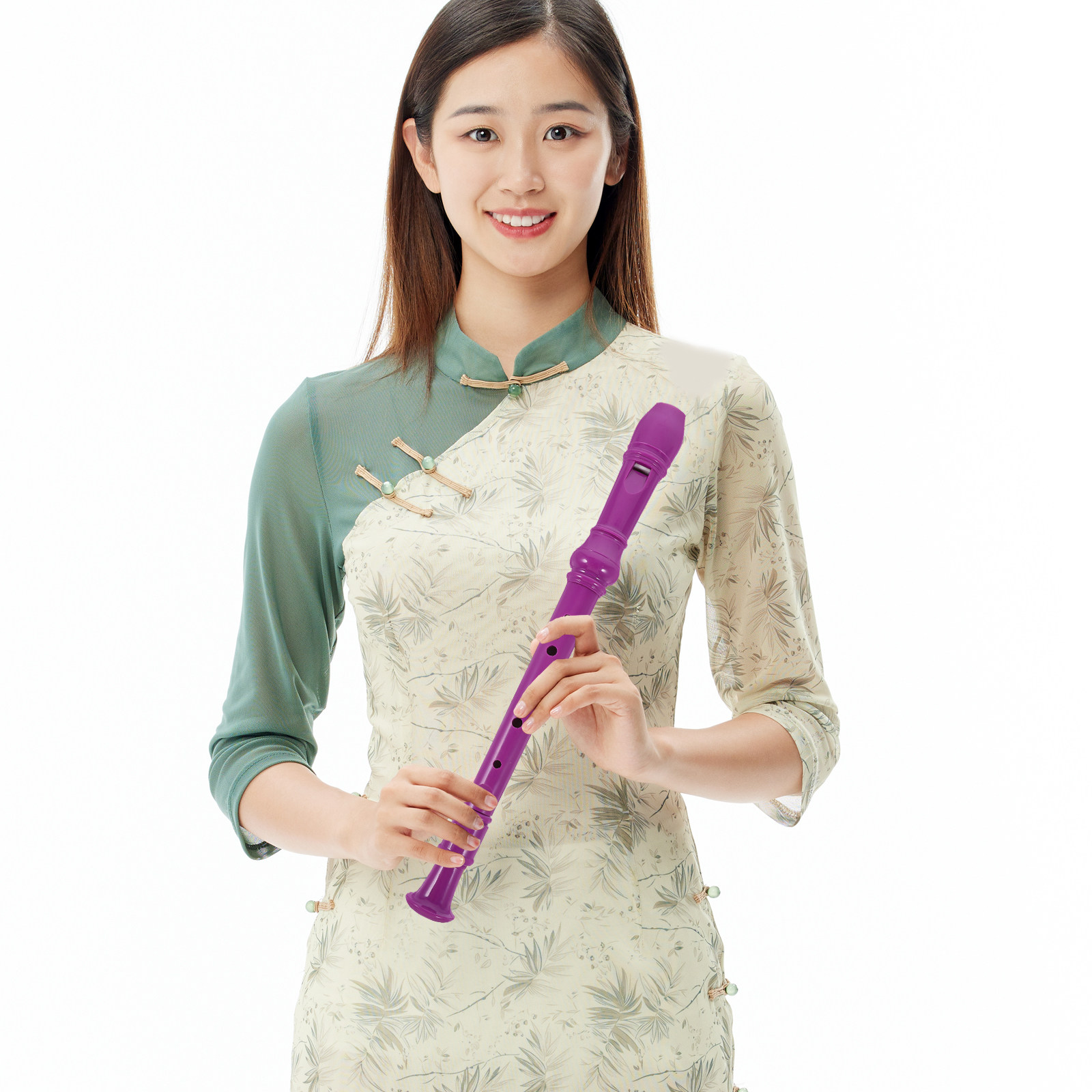 1Set Perekam Soprano 8 Lubang  - Musical Instrument A Recorder ulasan dan harga