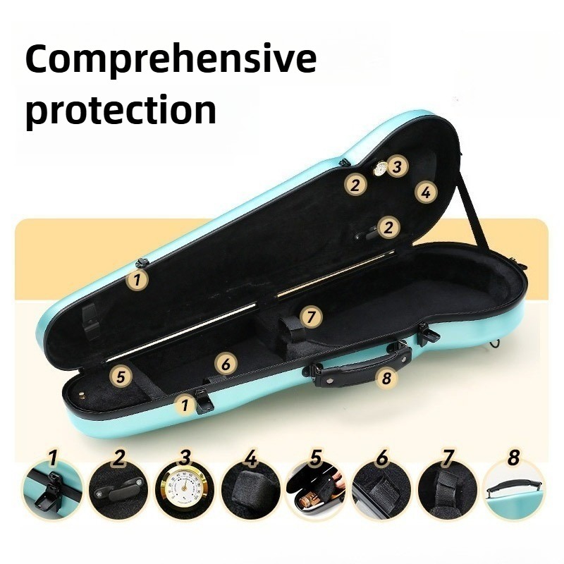 Casing Biola Serat Karbon Anti - Musical Instrument Violin ulasan dan harga