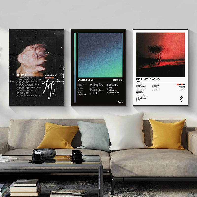 Poster Penyanyi Rapper Pop J-J - Musical Instrument Painting ulasan dan harga