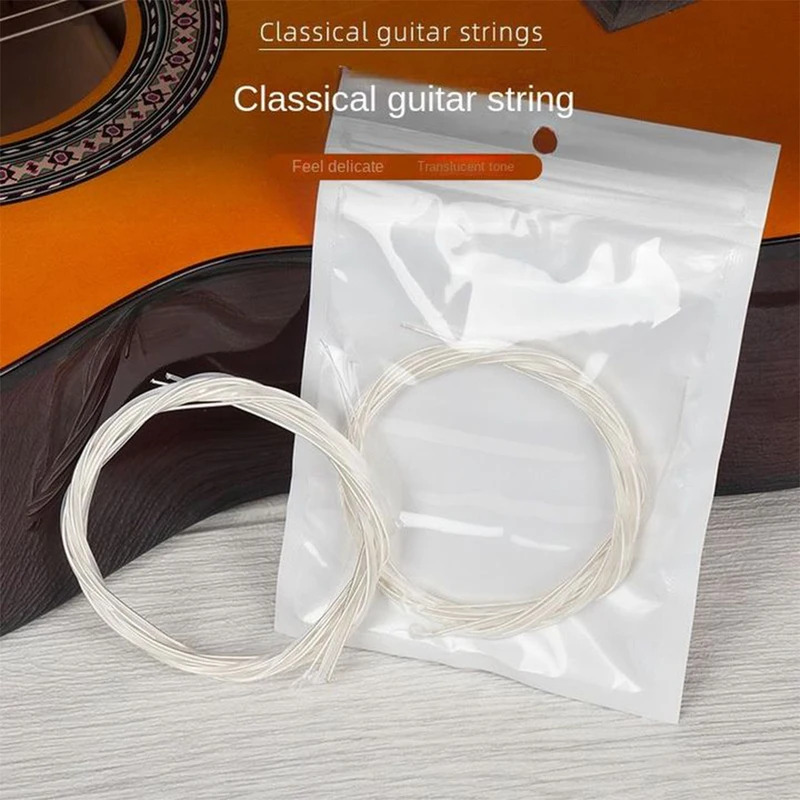 6 Buah/Set Set Tali Gitar Klas - Classical Guitar Nylon ulasan dan harga