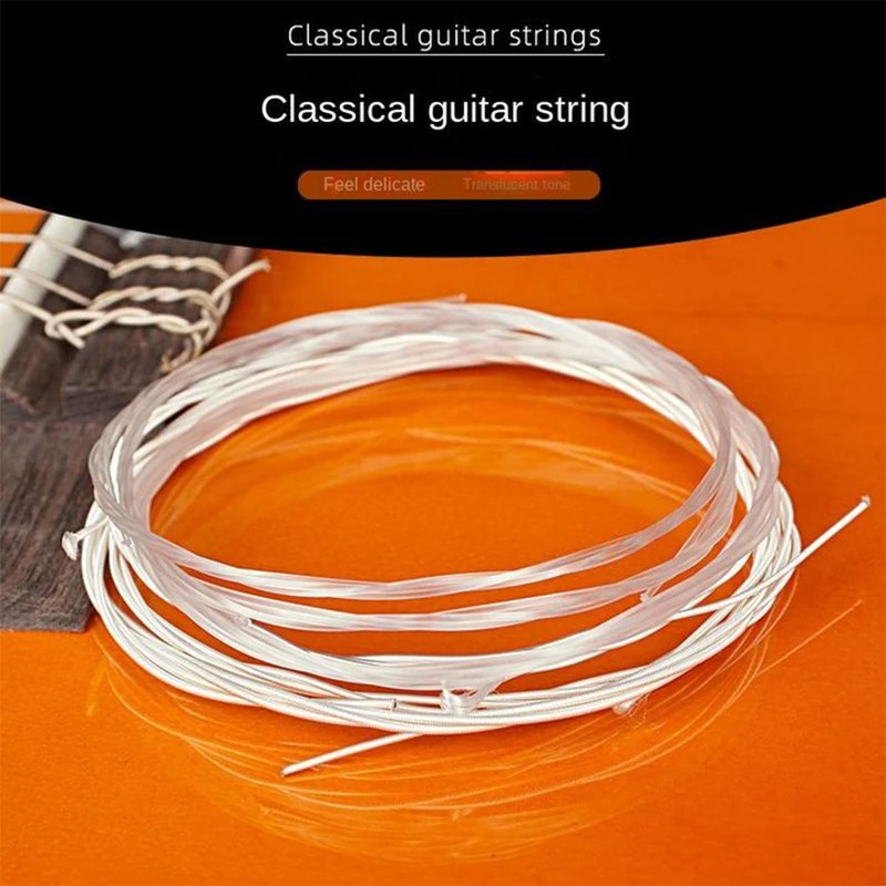 6 Buah/Set Set Tali Gitar Klas - Classical Guitar Nylon ulasan dan harga