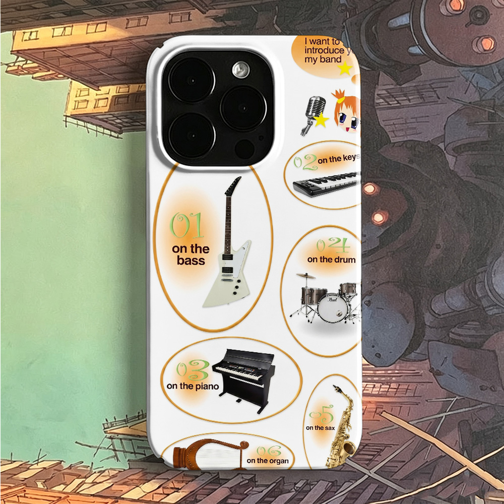 Casing HP Anime Band Musical I - Musical Instruments List ulasan dan harga