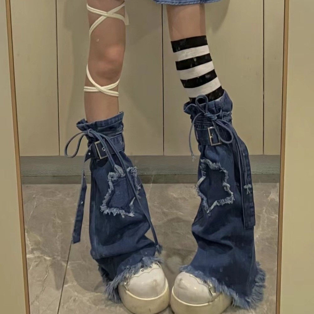 Penutup Kaki Denim JK Lolita Y - Musical Instrument Japanese ulasan dan harga