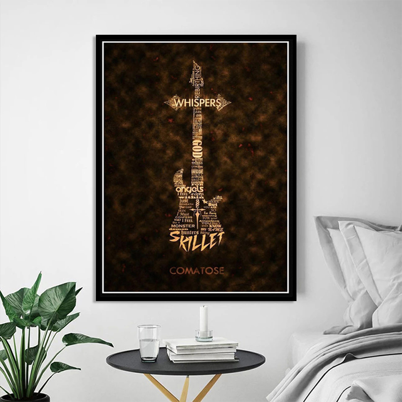 Notasi Koleksi Instrumen Gitar - Musical Instrument Painting ulasan dan harga