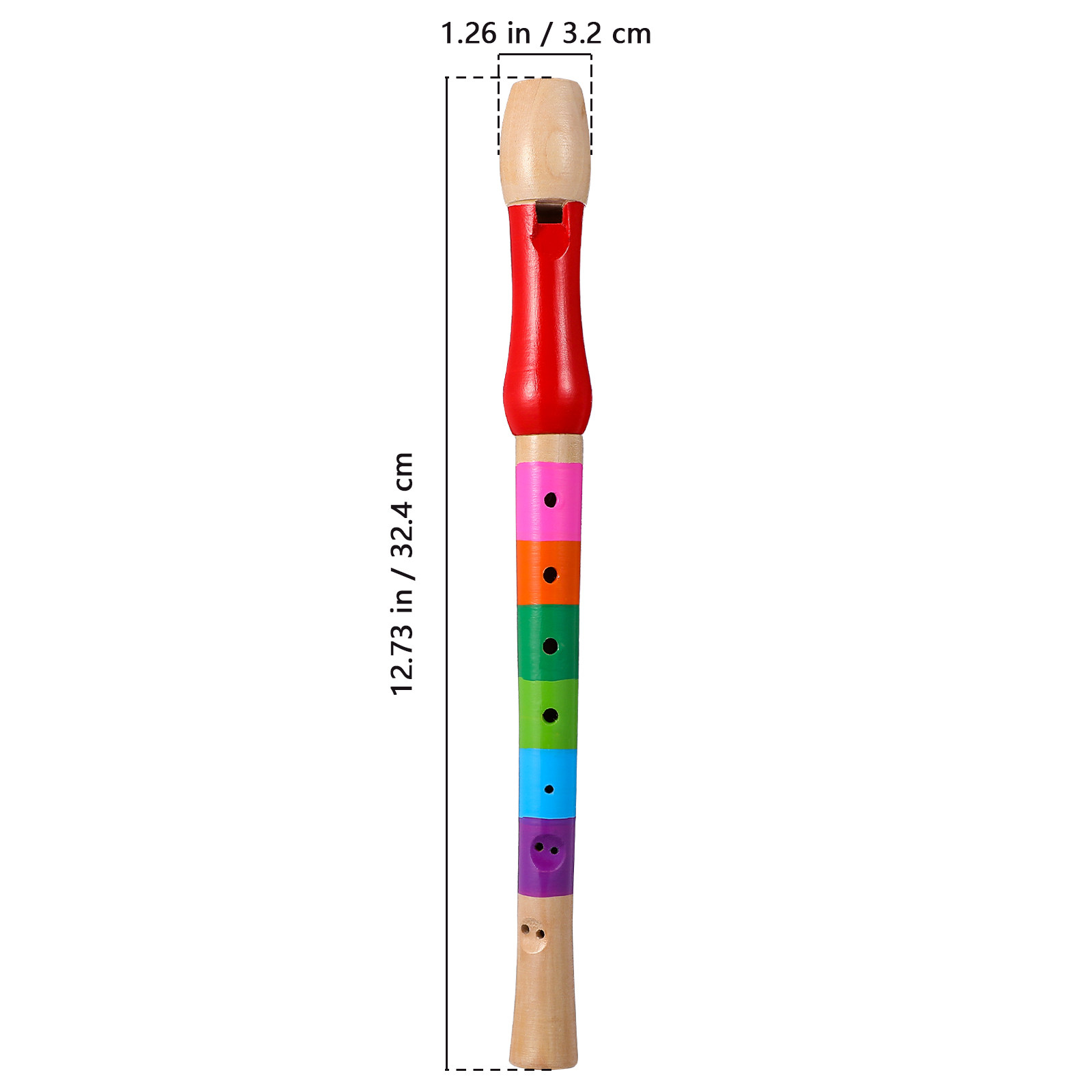 Seruling Rekorder Soprano Kayu - Musical Instrument A Recorder ulasan dan harga