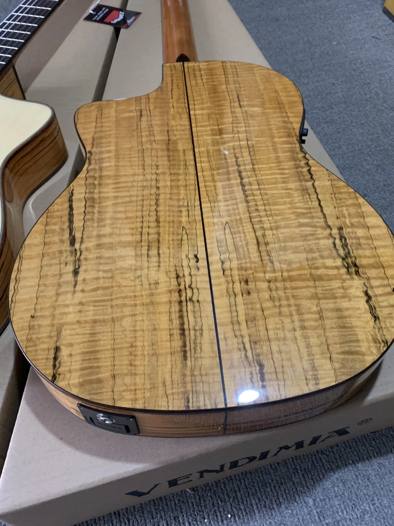 Gitar Flamenco Elektrik Buatan - Acoustic Guitar Dreadnought ulasan dan harga