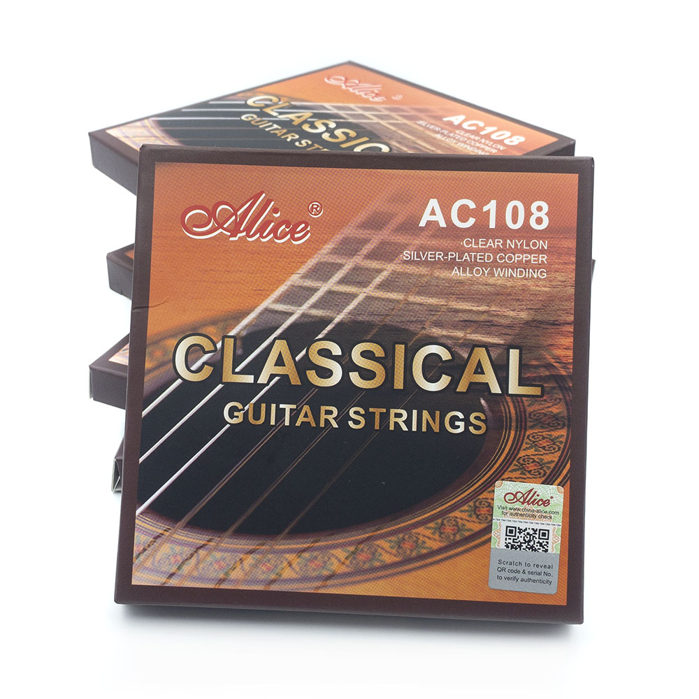 5 set Alice AC108-N senar gita - Classical Guitar Nylon ulasan dan harga