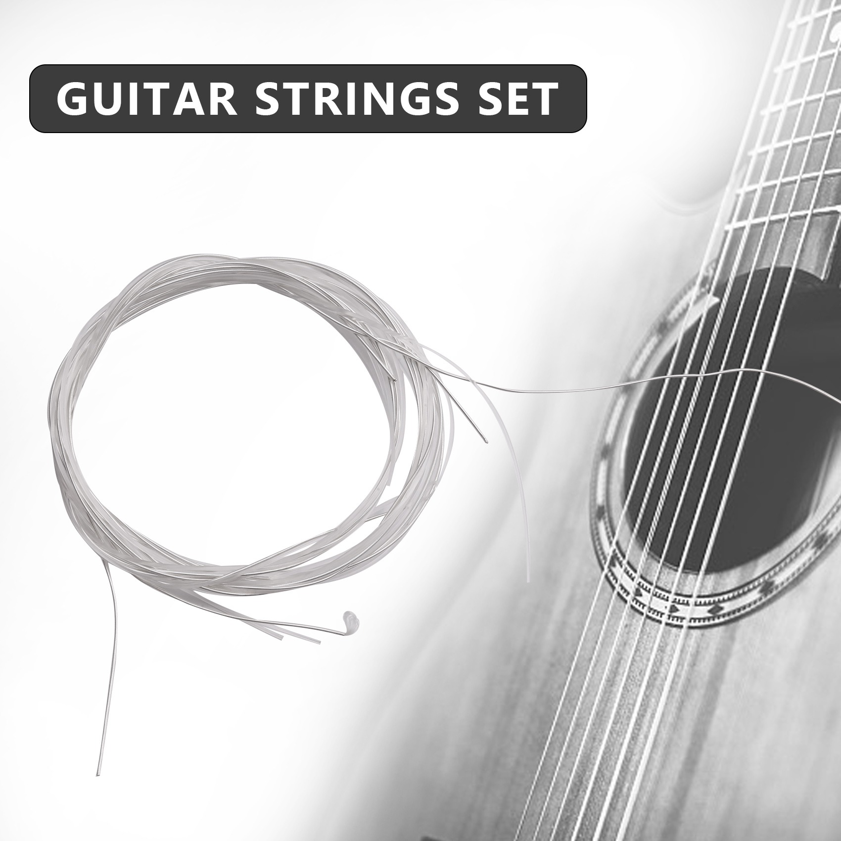 Senar nilon 6X untuk gitar kla - Classical Guitar Nylon ulasan dan harga