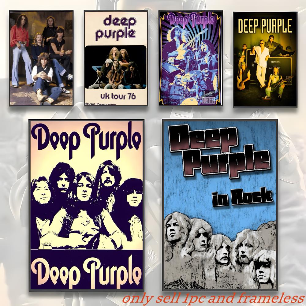 Musik Band Hard Rock-Deep Purp - Musical Instrument Painting ulasan dan harga