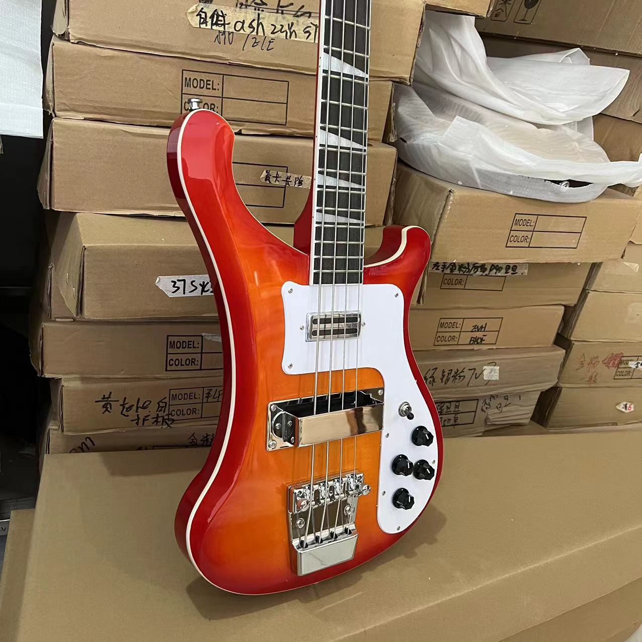 Gitar Bass baru 2026, Cherry S - Bass Guitar Fretless ulasan dan harga