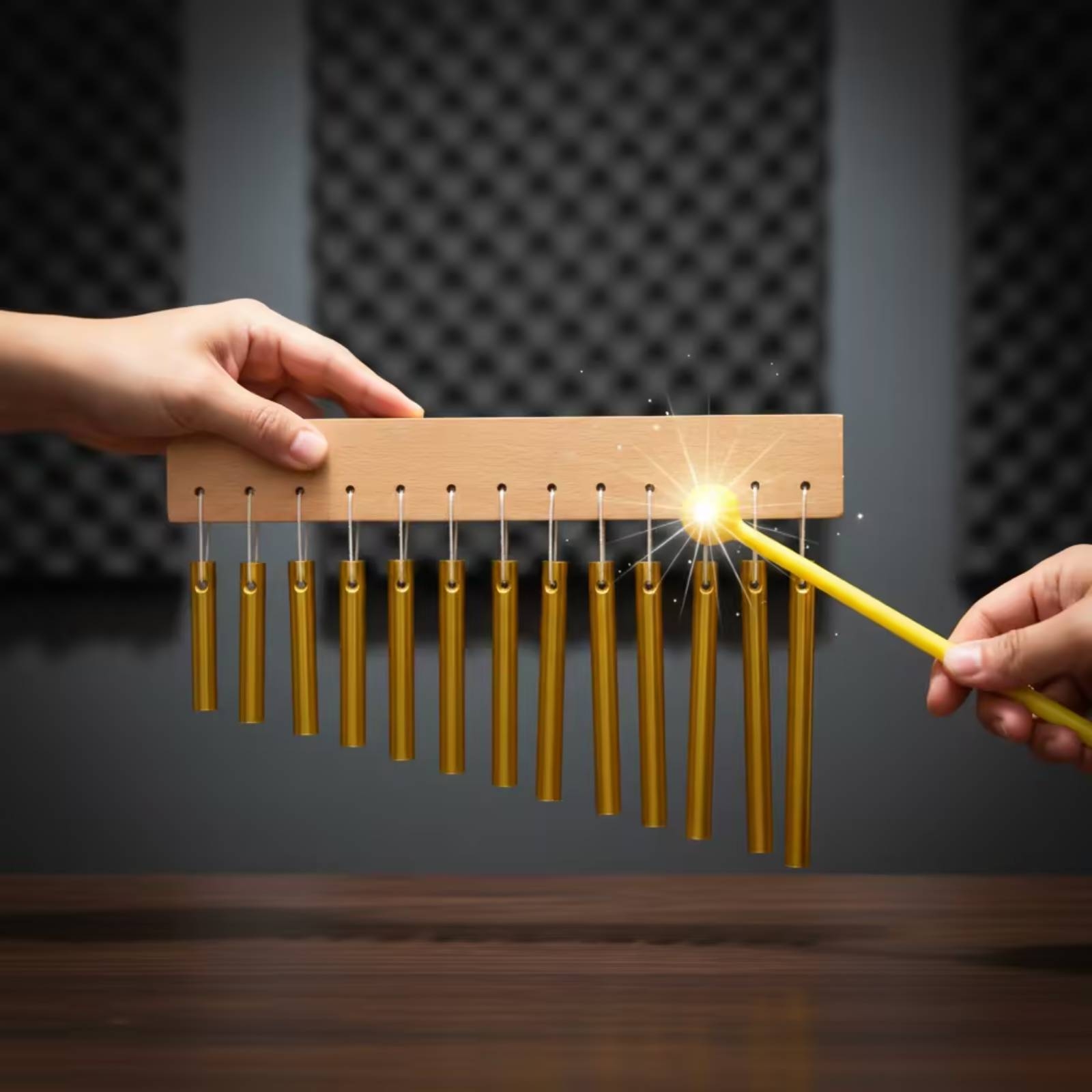 Bar Chimes: Lonceng Angin deng - Musical Instrument Chimes ulasan dan harga