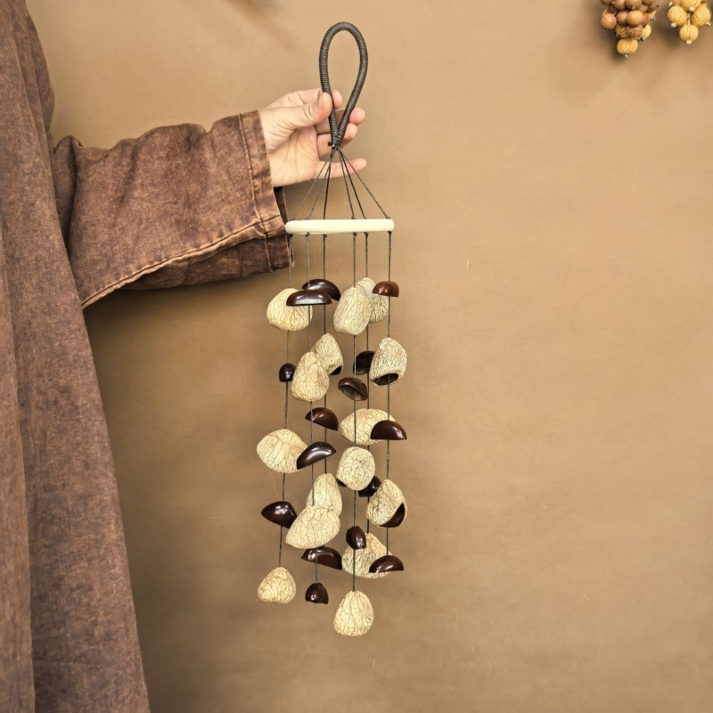 Lonceng Cangkang Kacang Penyem - Musical Instrument Chimes ulasan dan harga