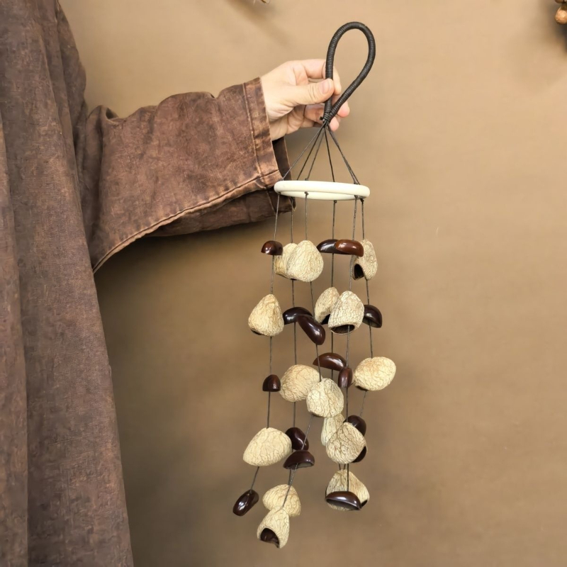 Lonceng Cangkang Kacang Penyem - Musical Instrument Chimes ulasan dan harga