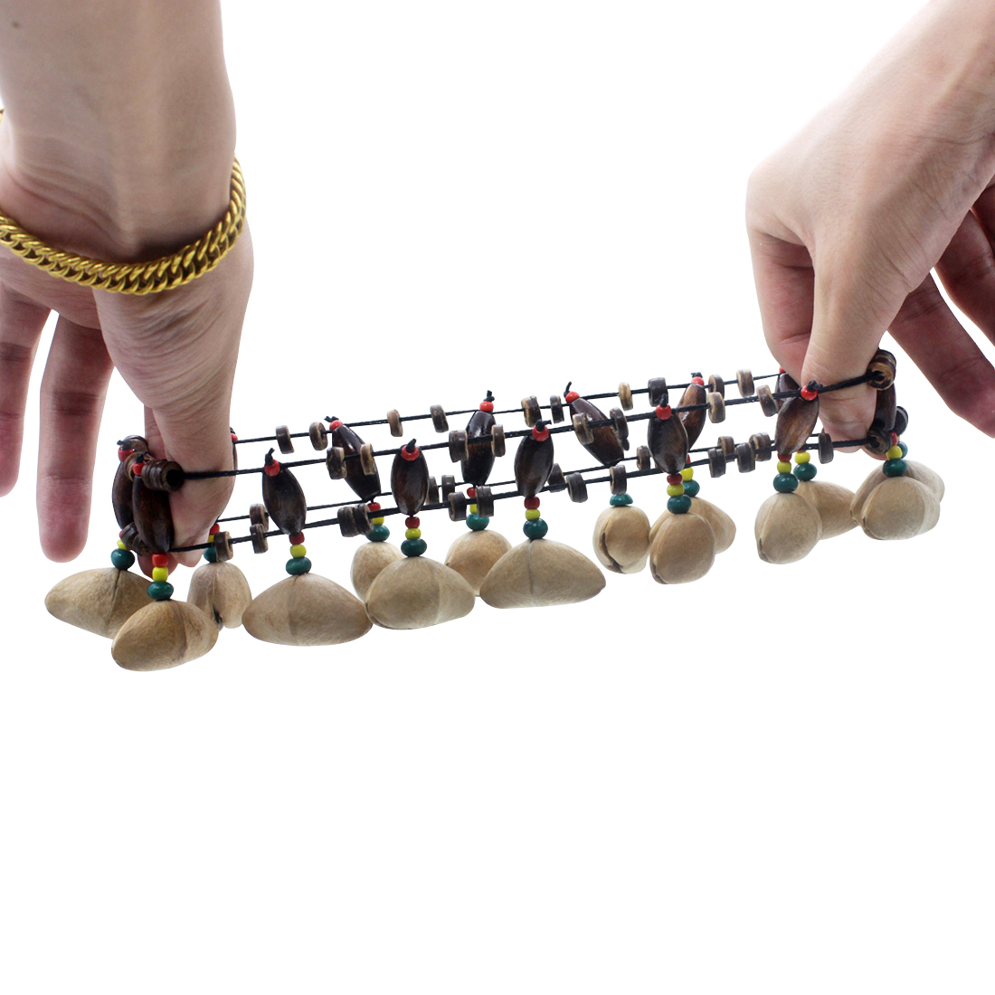 IRIN Gelang Cangkang Kacang Lo - Djembe Hand Drum ulasan dan harga