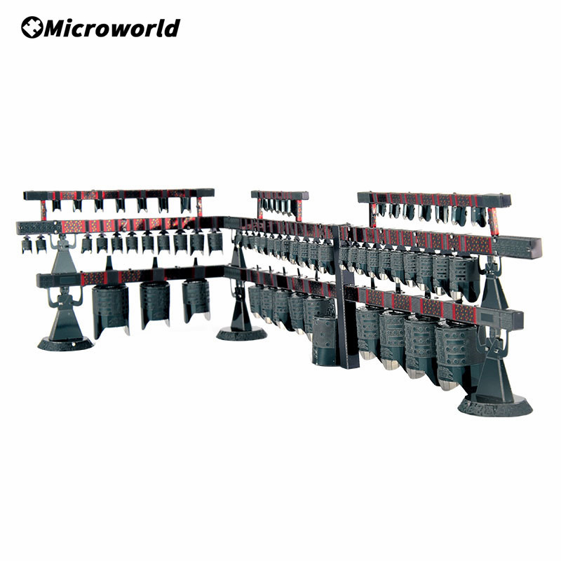 Microworld Kit bel Cina, teka- - Musical Instrument Chimes ulasan dan harga