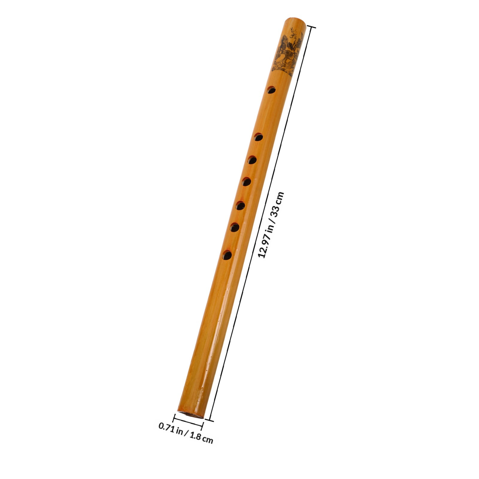 Seruling Vertikal Pemula 33Cm  - Musical Instrument A Recorder ulasan dan harga