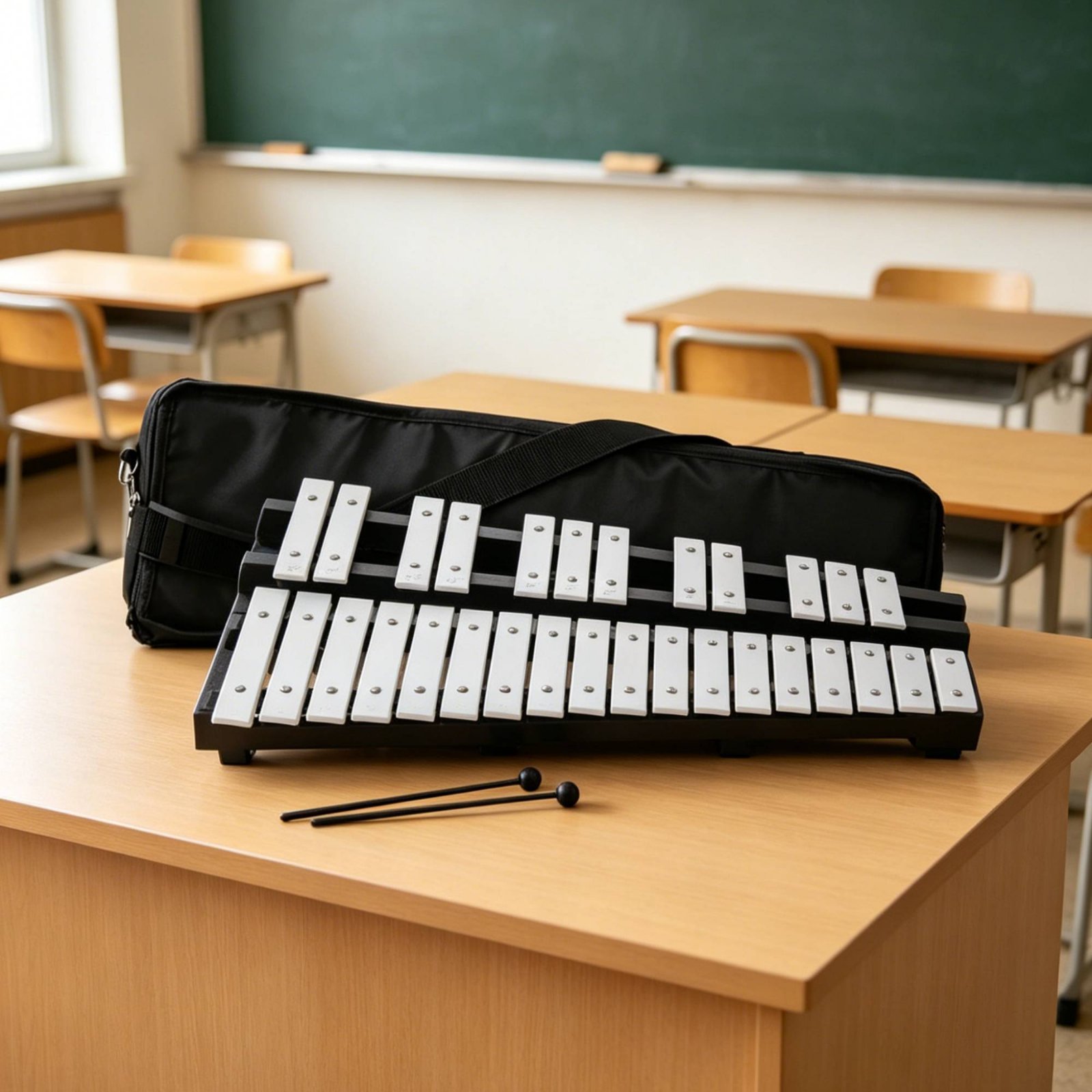 Xylophone Batang Aluminium den - Musical Instrument Park ulasan dan harga