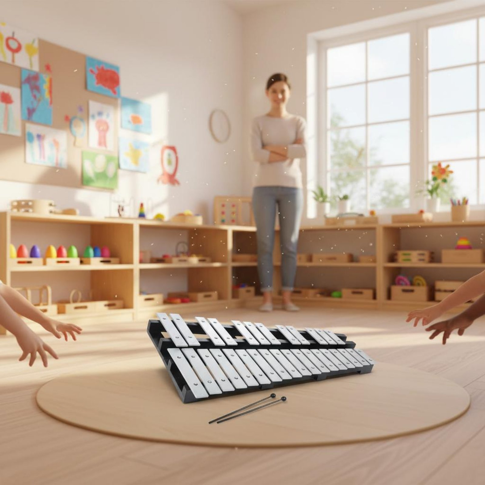 Xylophone Batang Aluminium den - Musical Instrument Park ulasan dan harga