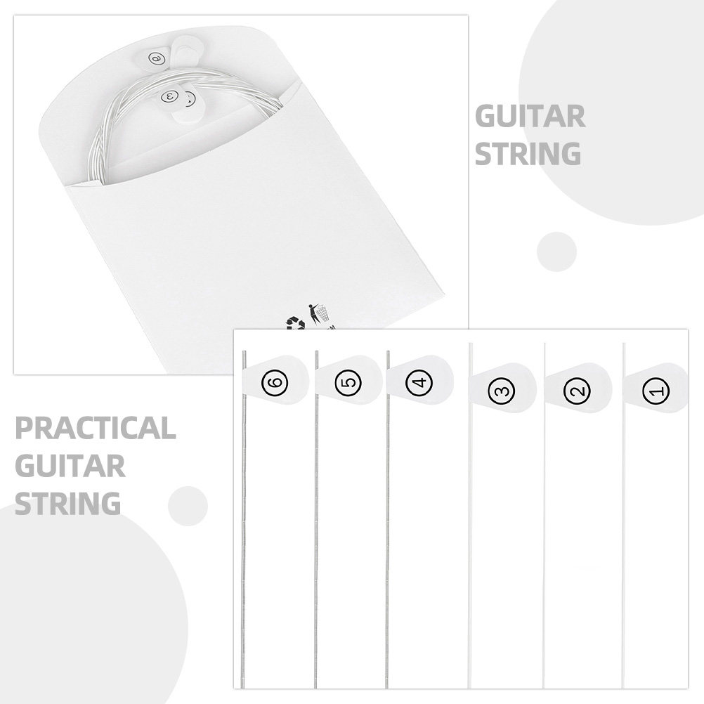 1Set Senar Gitar Nilon Berlapi - Classical Guitar Nylon ulasan dan harga