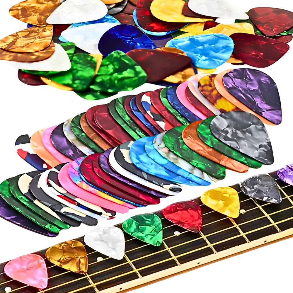 36 Buah Pick Gitar Seluloid Wa - Musical Instrument Bass ulasan dan harga